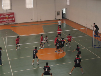 祝甘肃省第一届大学生运动会排球赛圆满成功