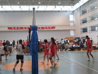 祝甘肃省第一届大学生运动会排球赛圆满成功